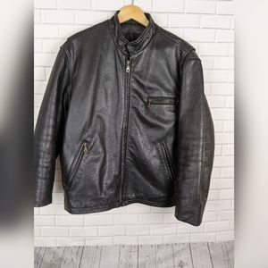 airborne leather motorcycle jacket